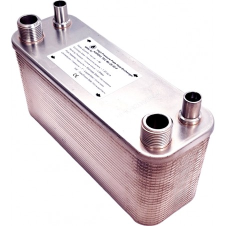 Gas water heat exchanger Ba-26-50-F Nordic Tec GB7