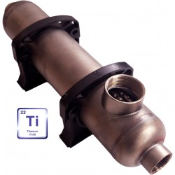 Pool Titanium Heat Exchanger NORDIC B155-Ti 45KW 155k BTU/H 2