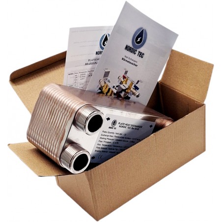 countercurrent heat exchanger Nordic TEc Ba-16-32 IE5