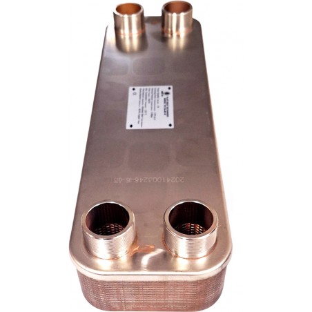 heat exchanger dn 50 NORDIC Ba-95-40 2" 1000 kW