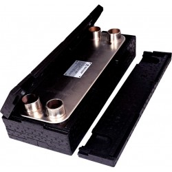 heat exchanger 100 kW Nordic TEc Ba-95-30 IE5 2