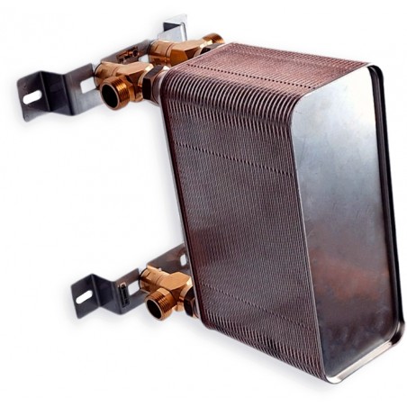 plate heat exchanger on a wall-bracket-Ba-32-70-GB4