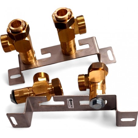 installing a heat exchanger mounting kit 3/4" Nordic Tec GB4