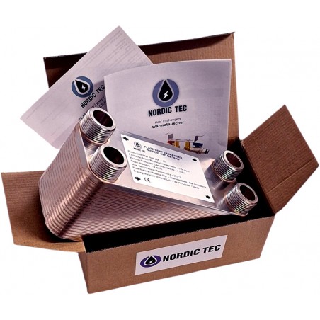 Plate Heat Exchanger NORDIC Ba-16-40 1" 150kW