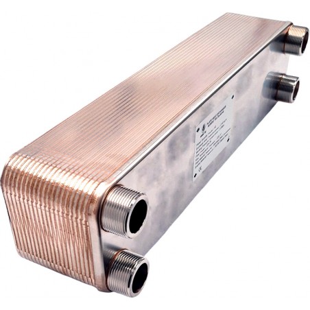 Plate Heat Exchanger NORDIC Ba-60-40 with the connections 1 1/4" GB4