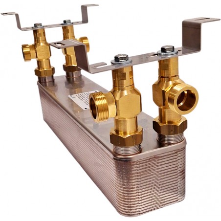 Plate Heat Exchanger NORDIC Ba-60-50 1 1/4" 550kW