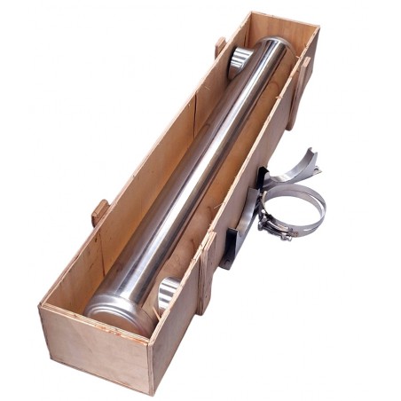 Pool heat exchanger in a plywood package B3600
