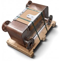 Flanged heat exchanger 94 plates, 2.5" flange connections Nordic Tec Fa-210-94 2
