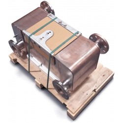 Stainless steel heat exchanger Fa-210-120 with DN80 flanges - 3" 2