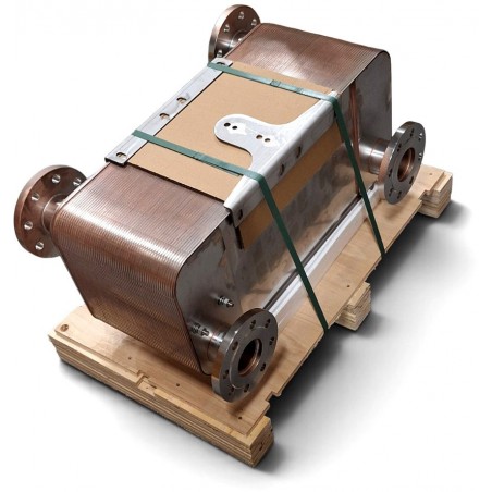 Plate heat exchanger Fa-210-120 with DN80 flanges - 3"