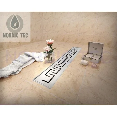 Shower Drain AZTEC Pattern 60-100 cm