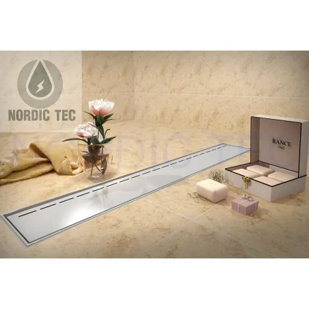 Shower Drain LINE Nordic Tec for a batroom