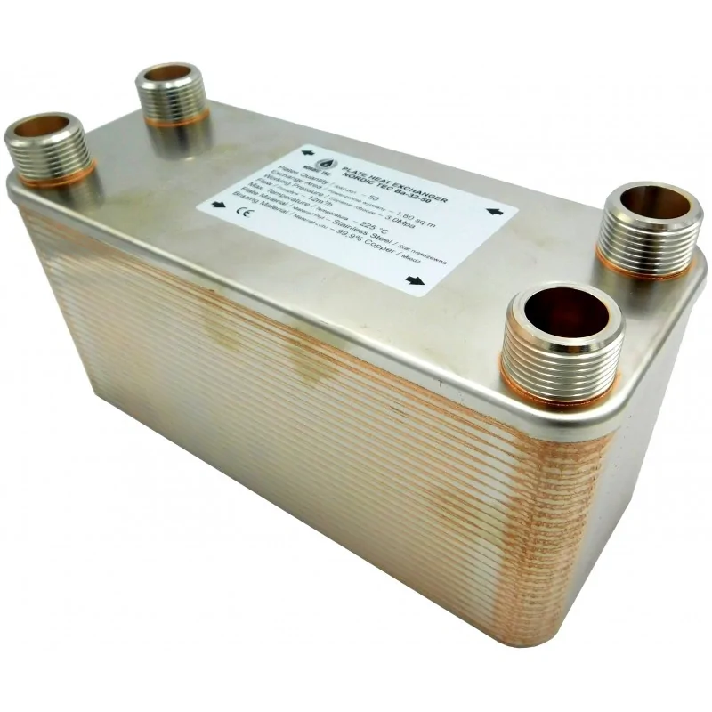 Plate Heat Exchanger NORDIC Ba-32-50 1" 285 kW