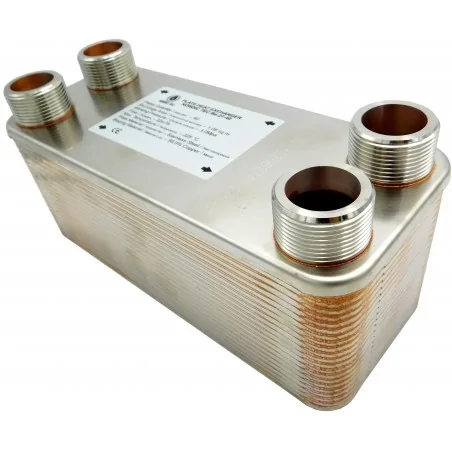 Plate Heat Exchanger NORDIC Ba-27-40 1 1/4" dn32