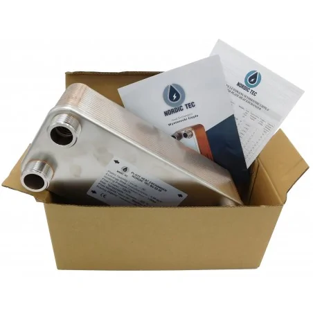 Plate Heat Exchanger NORDIC Ba-27-40 1 1/4" heat pump