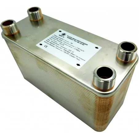 Plate Heat Exchanger NORDIC Ba-27-60 1 1/4" 330kW solo