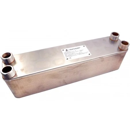 Plate Heat Exchanger NORDIC Ba-60-60 1 1/4" for heat pumps with glycol