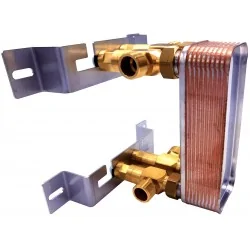 Plate Heat Exchanger NORDIC Ba-12-20 3/4" 45kW 2