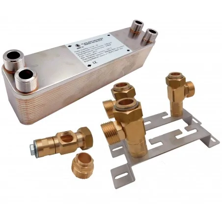 Furnace Heat Exchanger for radiators and floor
