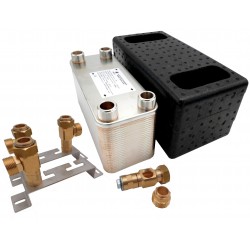 Plate Heat Exchanger NORDIC Ba-27-70 1 1/4" 390kW 2