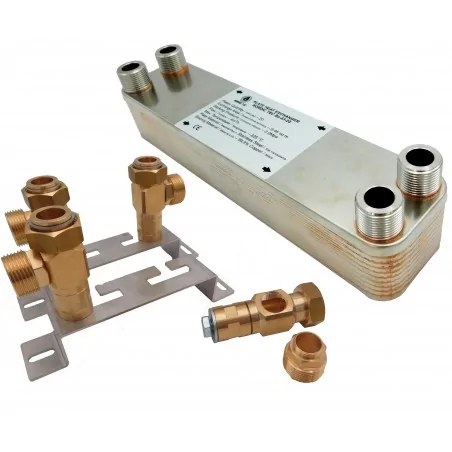 Cooling Plate Heat Exchanger 20 plates