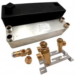 Plate Heat Exchanger NORDIC Ba-60-40 1 1/4" 440kW 2