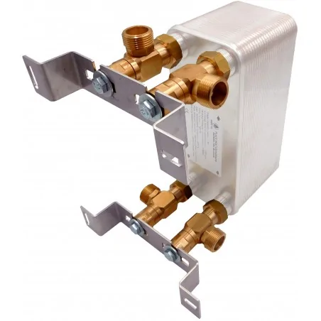 Plate heat exchanger for a 100 kW heating boiler Ba-60-50