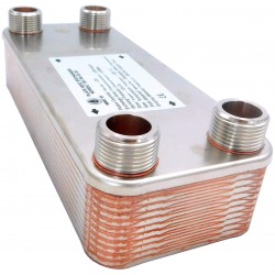 Intercambiador de placas NORDIC Ba-27-30 max 30 placas 1 1/4’ 175kW 