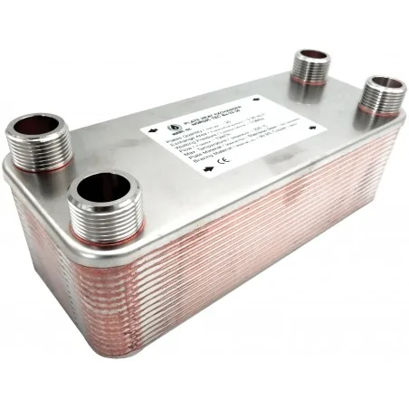Plate Heat Exchanger NORDIC Ba-32-15 1" 100kW