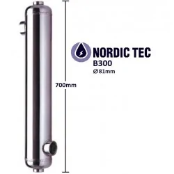 Pool Heat Exchanger NORDIC B300 88kW (300kBTU/h)