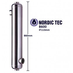 Pool Heat Exchanger NORDIC B600 175kW (600kBTU/h)