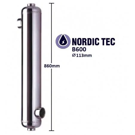 Pool Heat Exchanger NORDIC B600 175kW (600kBTU/h)