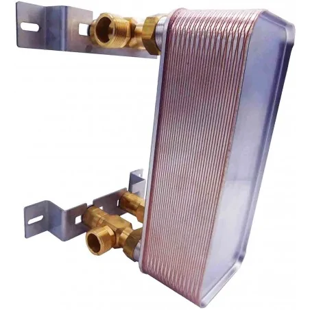 gas furnace 20 kW heat exchanger with mounting brackets