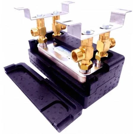 Thermal insulation limiting heat loses of Plate heat exchanger Ba-32-30