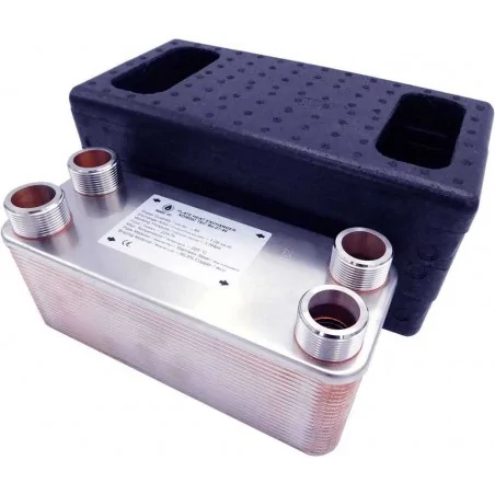 Heat Exchanger for water glicol - for a Heat Pump 10kW or 12kW