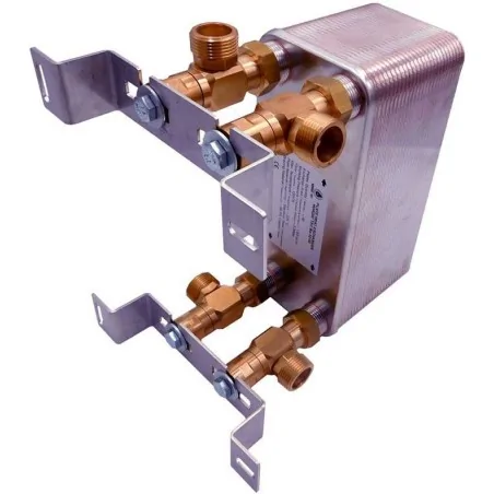 Plate Heat Exchanger for Rotenso with a wall-mounting system - Ba-32-40