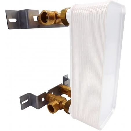 wall hanging of heat exchanger with 40 kw