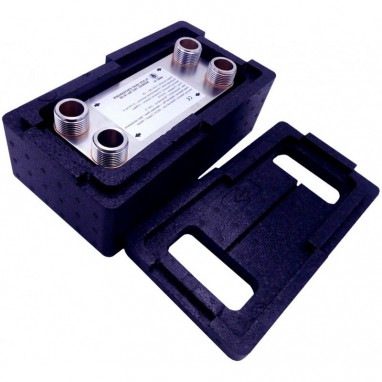 Water glycol heat exchanger 16 kW insulation box