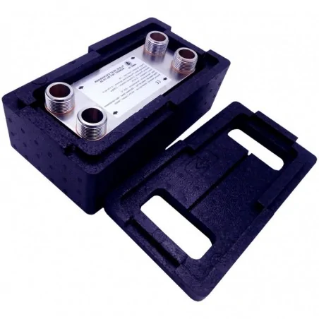 Water glycol heat exchanger 16 kW insulation box