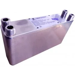 Boiler plate Heat Exchanger 70 kW 3/4"