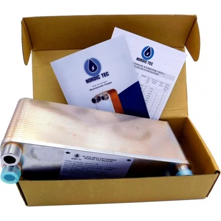 New plate Heat Exchanger with manual and box