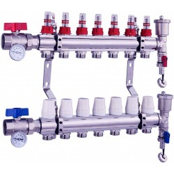 Ufh Manifold Heating Distributor NORDIC TEC - 7 circuits