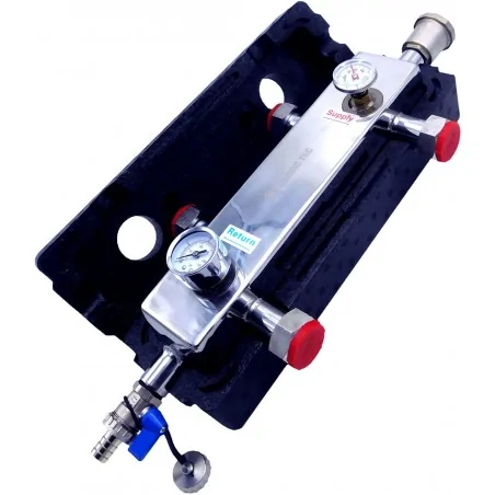 Hydraulic Separator 50 kW with thermometer & manometer