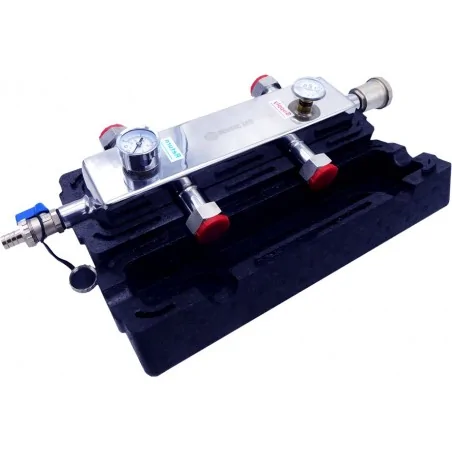 Hydraulic Separator 60 kW with thermometer & manometer + insulation