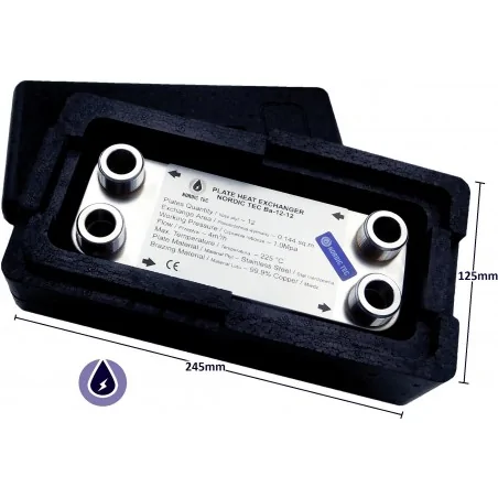 Lenght - HEAT EXCHANGER Insulation jacket