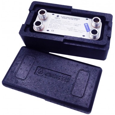 PHE with 20 plates Plate Heat Exchanger with insulation box
