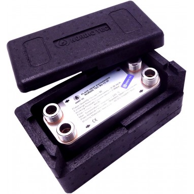 PHE for furnace 15 kW compact plate heat exchanger Ba-12-30