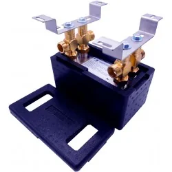 brazed plate heat exchanger with 40 plates and 1 inch 2