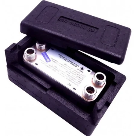 Gas boiler Plate heat exchanger - Insulation jacket
