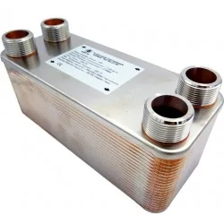 Plate Heat Exchanger for heating with a heat pump 20kW 2
